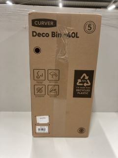 CURVER DECO BIN 40L