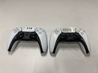 2 X SONY PLAYSTATION 5 DUAL SENSE WIRELESS CONTROLLER