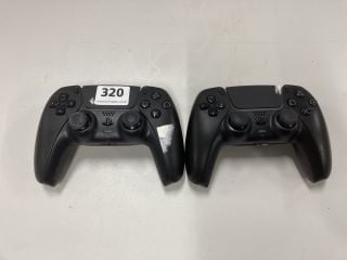 2 X SONY PLAYSTATION 5 DUAL SENSE WIRELESS CONTROLLER