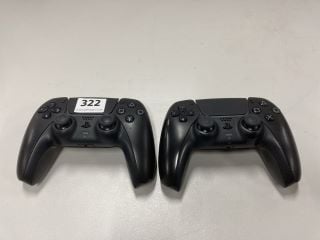 2 X SONY PLAYSTATION 5 DUAL SENSE WIRELESS CONTROLLER