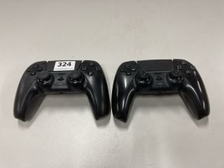 2 X SONY PLAYSTATION 5 DUAL SENSE WIRELESS CONTROLLER