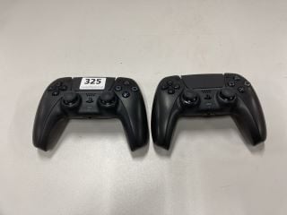 2 X SONY PLAYSTATION 5 DUAL SENSE WIRELESS CONTROLLER