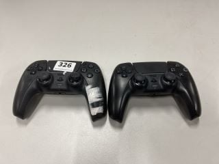 2 X SONY PLAYSTATION 5 DUAL SENSE WIRELESS CONTROLLER