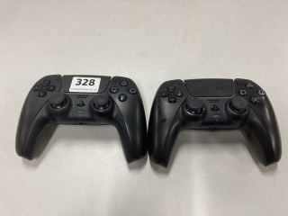 2 X SONY PLAYSTATION 5 DUAL SENSE WIRELESS CONTROLLER