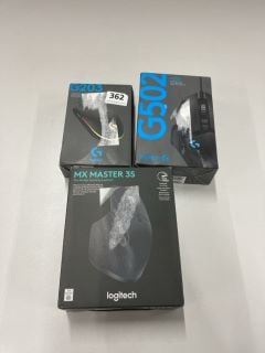 3 X LOGITECH ITEMS INC LOGITECH LIGHT SYNC GAMING MOUSE