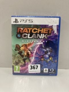 SONY PLAYSTATION RACHET AND CLANK RIFT APART GAME