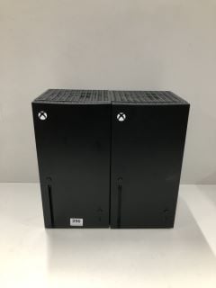 2 X XBOX SERIES X REPLICA DESK FRIDGE THERMOELECTRIC COOLERS