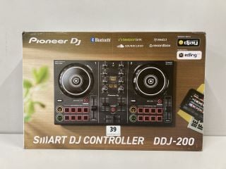 PIONEER SMART DJ CONTROLLER DDJ-200 RRP: £140.00