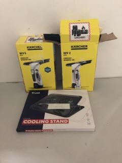 3 X ITEMS INC KARCHER CORDLESS WINDOW VAC