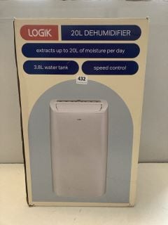 LOGIK 20L DEHUMIDIFIER