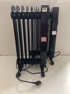 2 X LOGIK OIL-FILLED RADIATOR