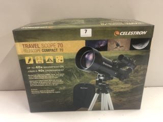 CELESTRON TRAVEL SCOPE 70 TELESCOPE KIT RRP: £99.99