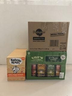 3 X DOG FOOD INC LILYS KITCHEN (BB:12/04/25)