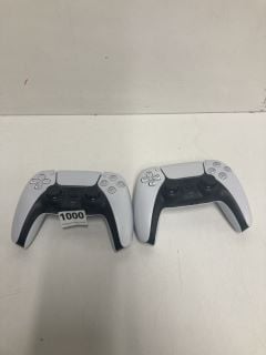 2 X SONY DUALSENSE PLAYSTATION 5 CONTROLLER