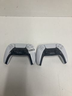 2 X SONY DUALSENSE PLAYSTATION 5 CONTROLLER