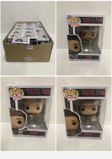 BOX OF POP! MOVIES - DUNGEONS & DRAGONS COLLECTABLE FIGURES TO INCLUDE XENK/EDGIN/HOLGA