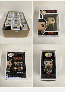 BOX OF POP! MOVIES - DUNGEONS & DRAGONS COLLECTABLE FIGURES TO INCLUDE XENK/EDGIN/HOLGA