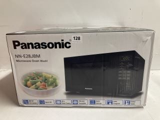 PANASONIC MICROWAVE OVEN IN BLACK MODEL NO: NN-E28JBM