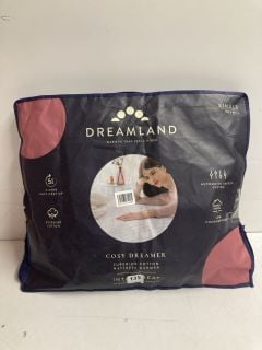 DREAMLAND COSY DREAMER SUPERIOR COTTON MATTRESS WARMER