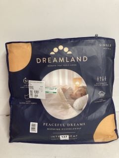 DREAMLAND PEACEFUL DREAMS WARMING OVERBLANKET