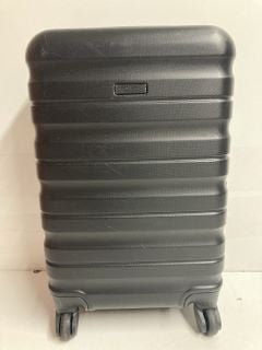 JOHN LEWIS & PARTNERS HAND LUGGAGE HARD SHELL CASE IN BLACK