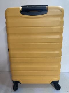 JOHN LEWIS & PARTNERS HARD SHELL SUITCASE IN YELLOW