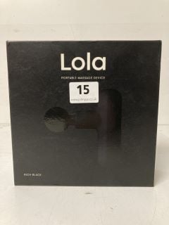 LOLA PORTABLE MASSAGE DEVICE