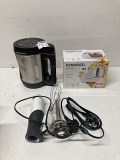 3 X ITEMS TO INCLUDE KENWOOD MINI CHOPPER