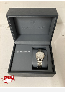 TAG HEUER CARRERA THREE-HAND 29MM AUTOMATIC LADIES WATCH MODEL NO: WBN2410.BA0621, COMES COMPLETE WITH BOX - RRP £2450