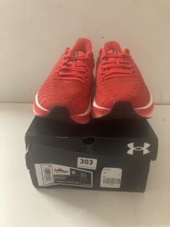 UNDER ARMOUR UA INFINITE ELITE RUNNING TRAINERS IN RED SIZE UK 9