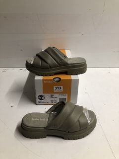 TIMBERLAND LONDON VIBE SLIDERS IN LIGHT TAUPE SIZE UK 5.5