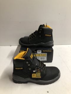 CAT STRIVER S3 SRC STEEL TOE CAP IN BLACK SIZE UK 10