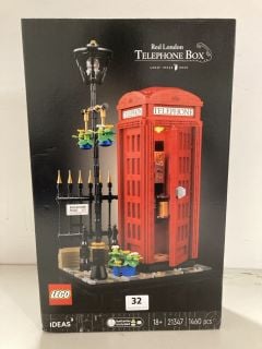 LEGO RED LONDON TELEPHONE BOX 18+ 21347