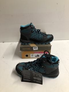 REGATTA OUTDOORS LADY SAMARIS II MIDE WALKING BOOTS IN AZURE BLUE SIZE UK 7