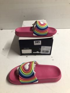 HATLEY GIRLS SLIDE SANDALS IN PINK SIZEUK KIDS 12