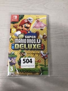 NINTENDO SWITCH NEW SUPER MARIO BROS DELUXE