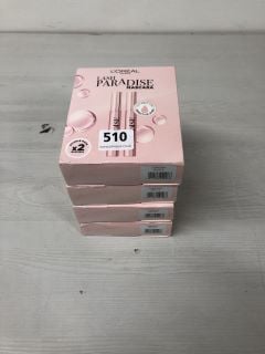 4 X L'OREAL LASH PARADISE MASVARA