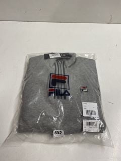 FILA 1/4 ZIP JUMPER IN GREY SIZE SMALL