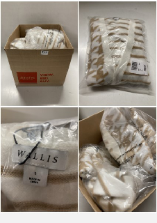 BOX OF WALLIS CARDIGANS IN BEIGE IN VARIOUS SIZES