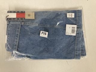 TOMMY JEANS DENIM SHORTS IN BLUE SIZE 26