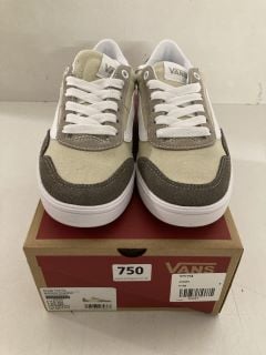 VANS CRUZE TOO CC TRAINER MULTI BLOCK IN KHAKI SIZE UK 6