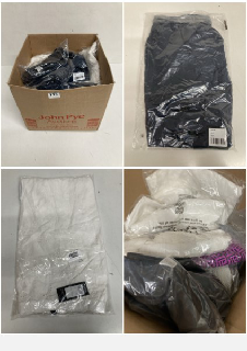 BOX OF PREMIUM CLOTHING IN VARIOUS STYLES AND DESIGNS