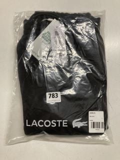 LACOSTE SHORTS IN BLACK SIZE L