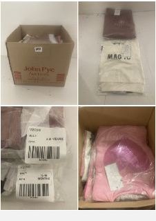 BOX OF PREMIUM CHILDREN'S CLOTHING IN VARIOUS SIZES & DESIGNS