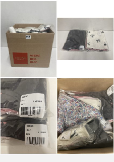 BOX OF PREMIUM CHILDREN'S CLOTHING IN VARIOUS SIZES & DESIGNS