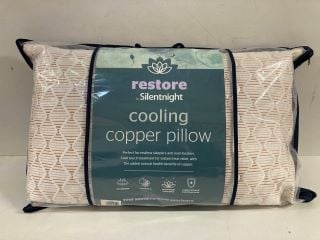 RESTORE SILENTNIGHT COOLING COPPER PILLOW