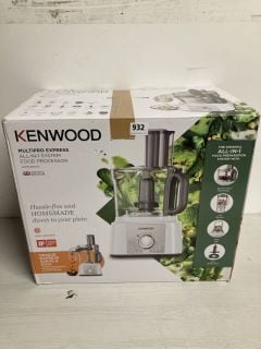 KENWOOD MULTIPRO EXPRESS ALL-IN-1 SYSTEM FOOD PROCESSOR