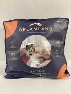 DREAMLAND NAP TIME WARMING SHERPA BLANKET