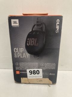 JBL CLIP AND PLAY SPEAKER