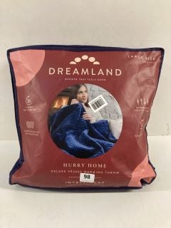 DREAMLAND HURRY HOME DELUXE VELVET WARMING THROW